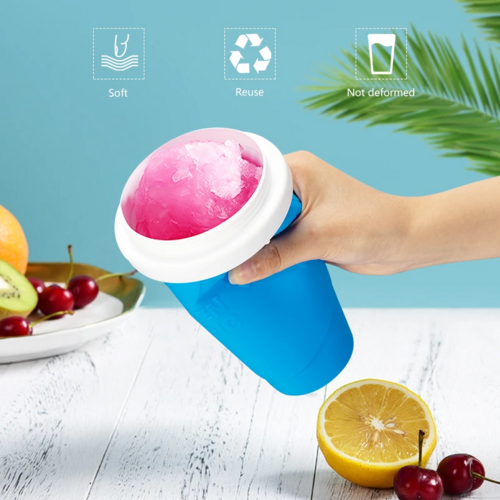 Quick Frozen Smoothies Slushy Cup Refrigeration Pinch Cup